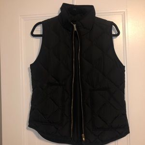 J Crew Black Vest